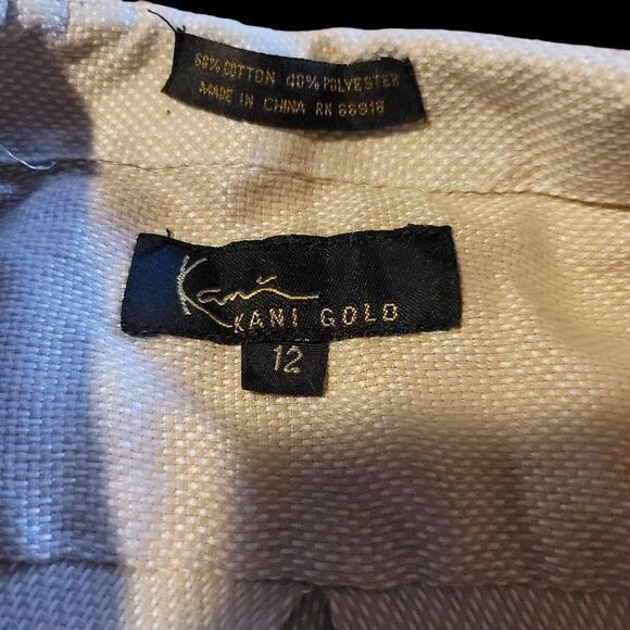 Kani Gold Boy's Dress Shirt Size 12 - Picture 7 of 7